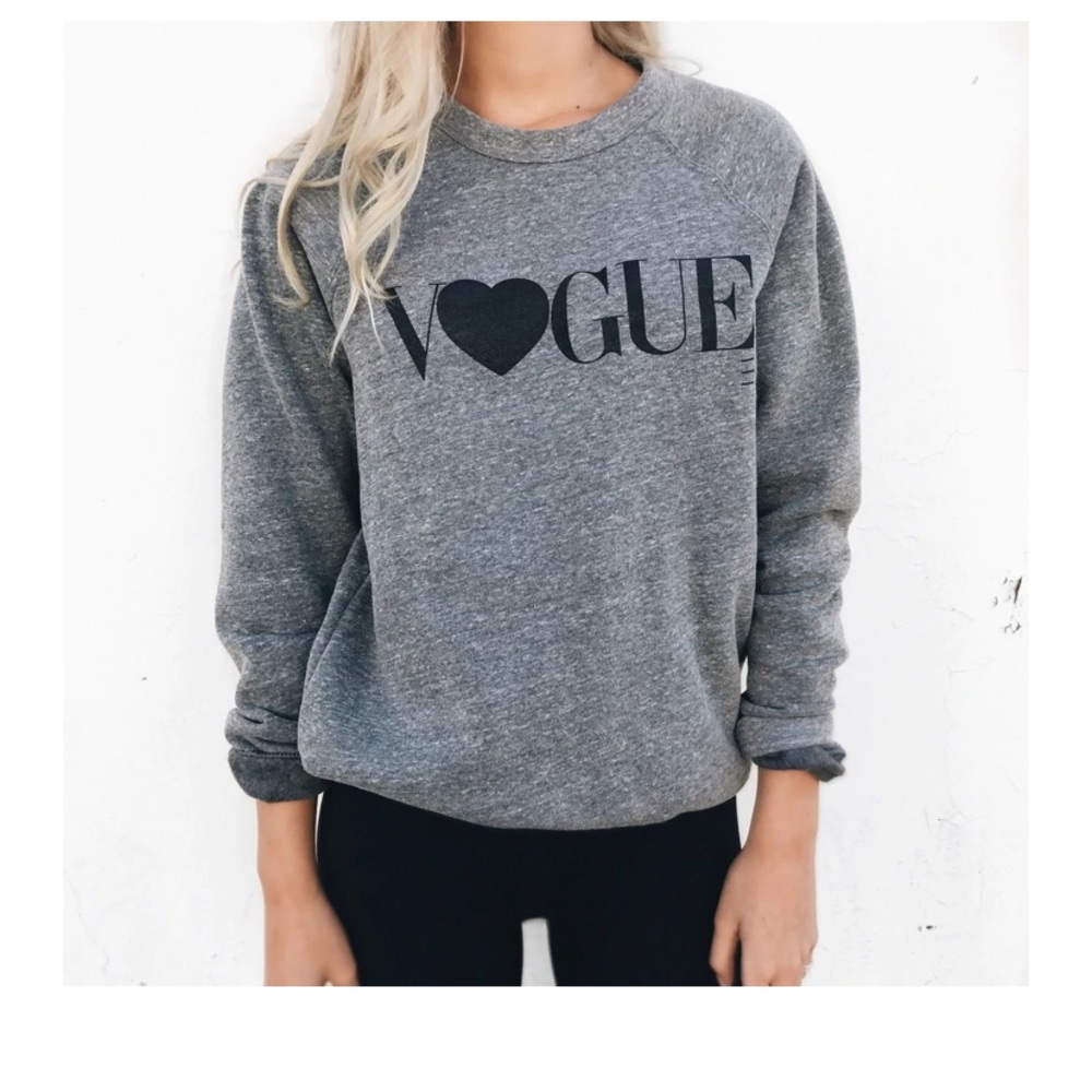 EllandEmm Vogue crewneck sweatshirt